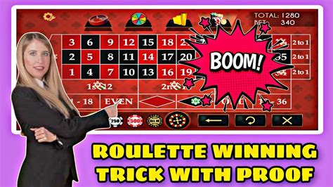 roulette winning trick with proof